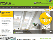 Tablet Screenshot of itzala.pl